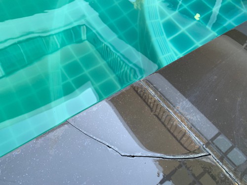 Pool Crack Damage